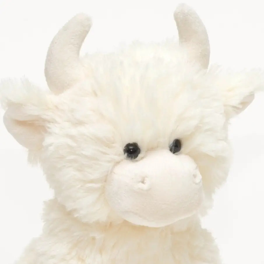 Highland Cow Cream Plush Soft Toy