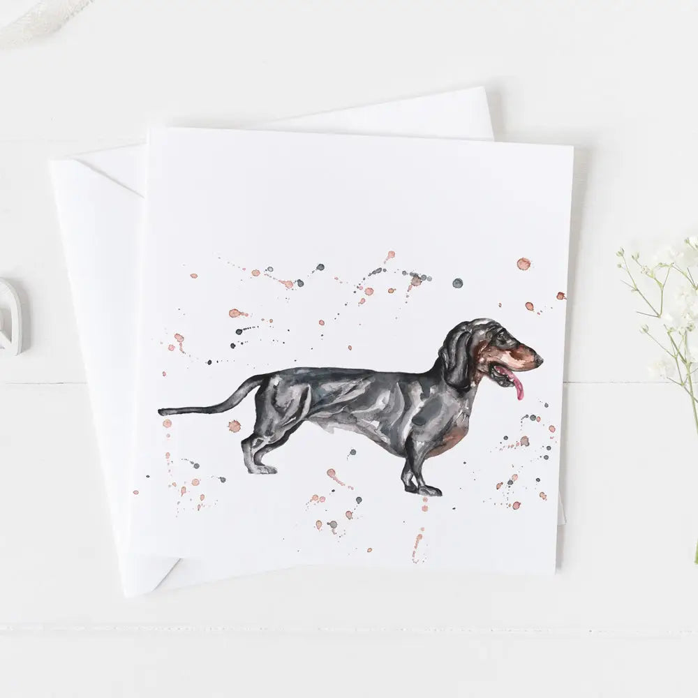 Dachshund Card