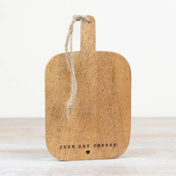 Just Say Cheese Chopping Board, 25cm