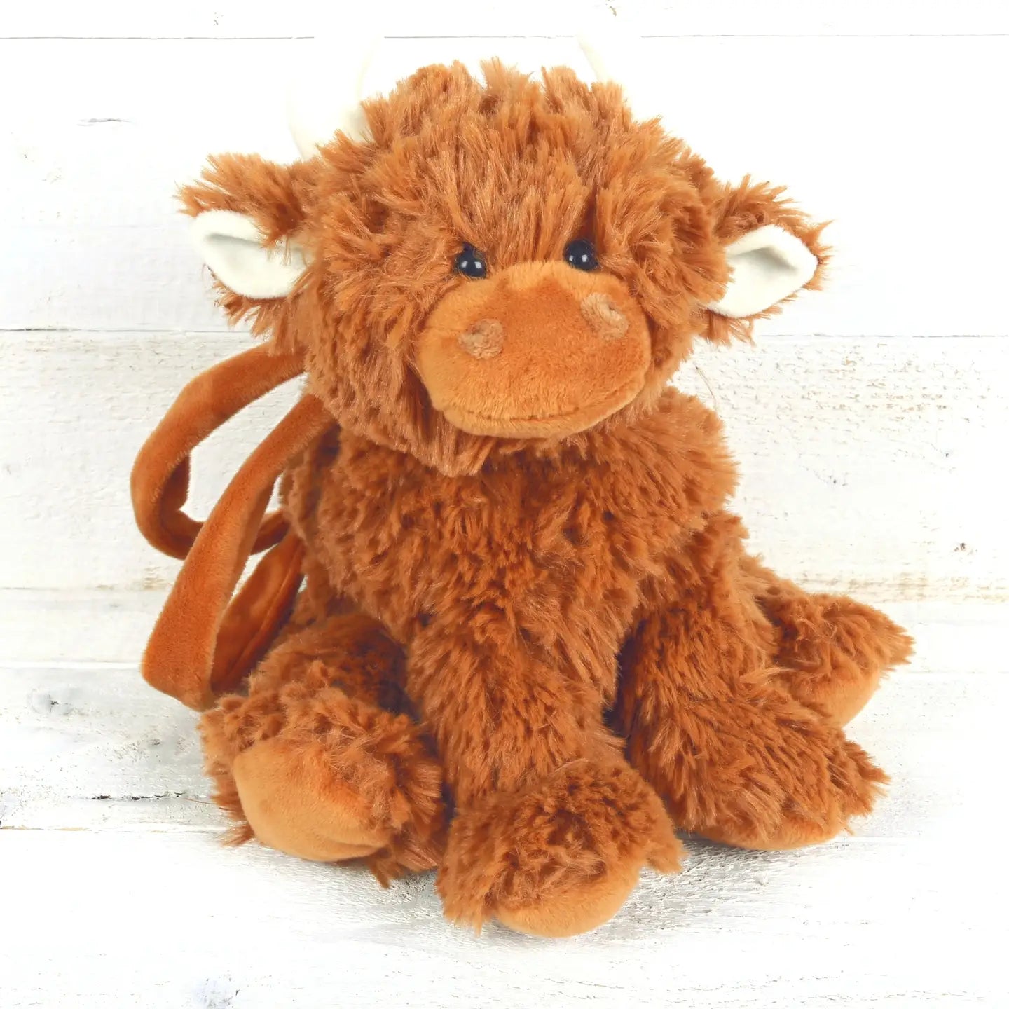 Highland Cow Plush Baby Soft Toy Handheld Bag