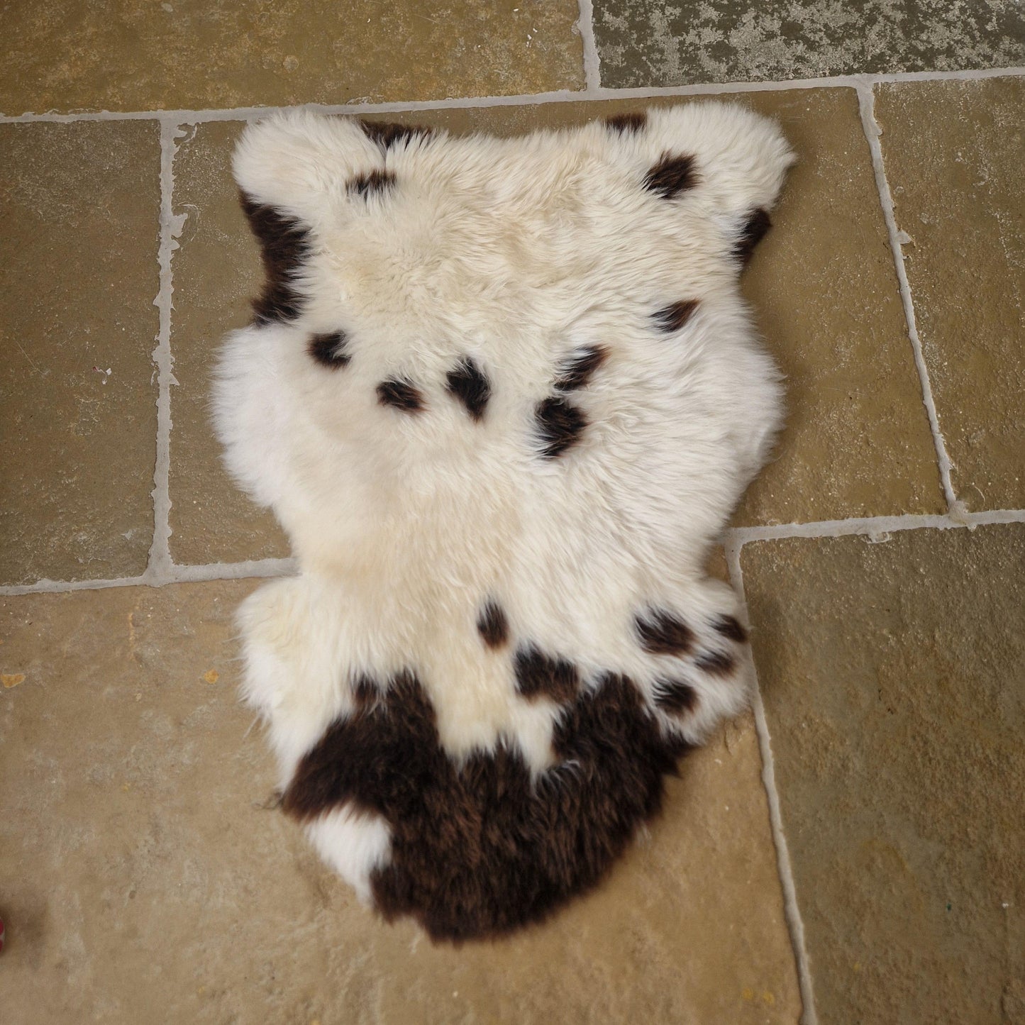 Medium Spotted Dutch Sheepskin Rug Number 50