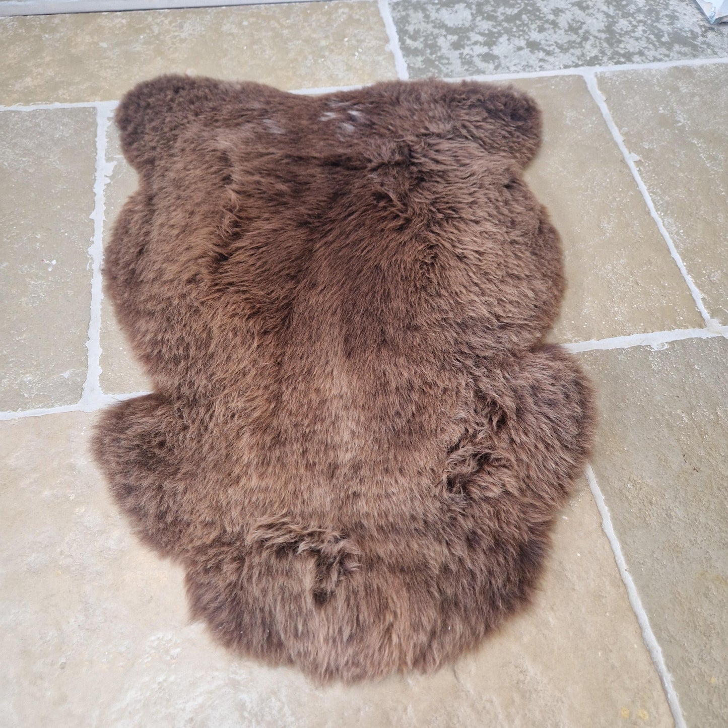 Medium Brown Sheepskin Rug Number 60