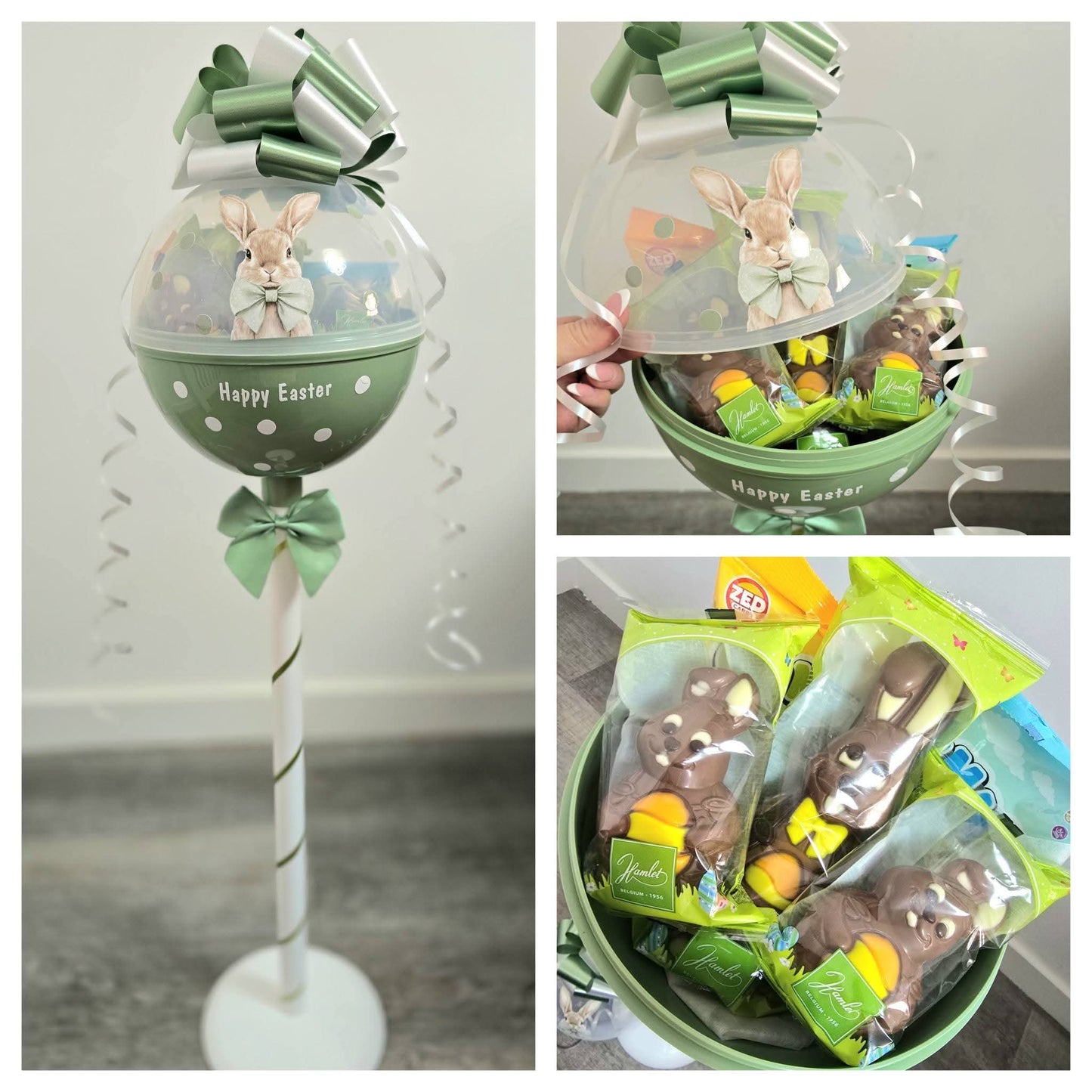 Giant Jumbo fillable lollipops- Easter