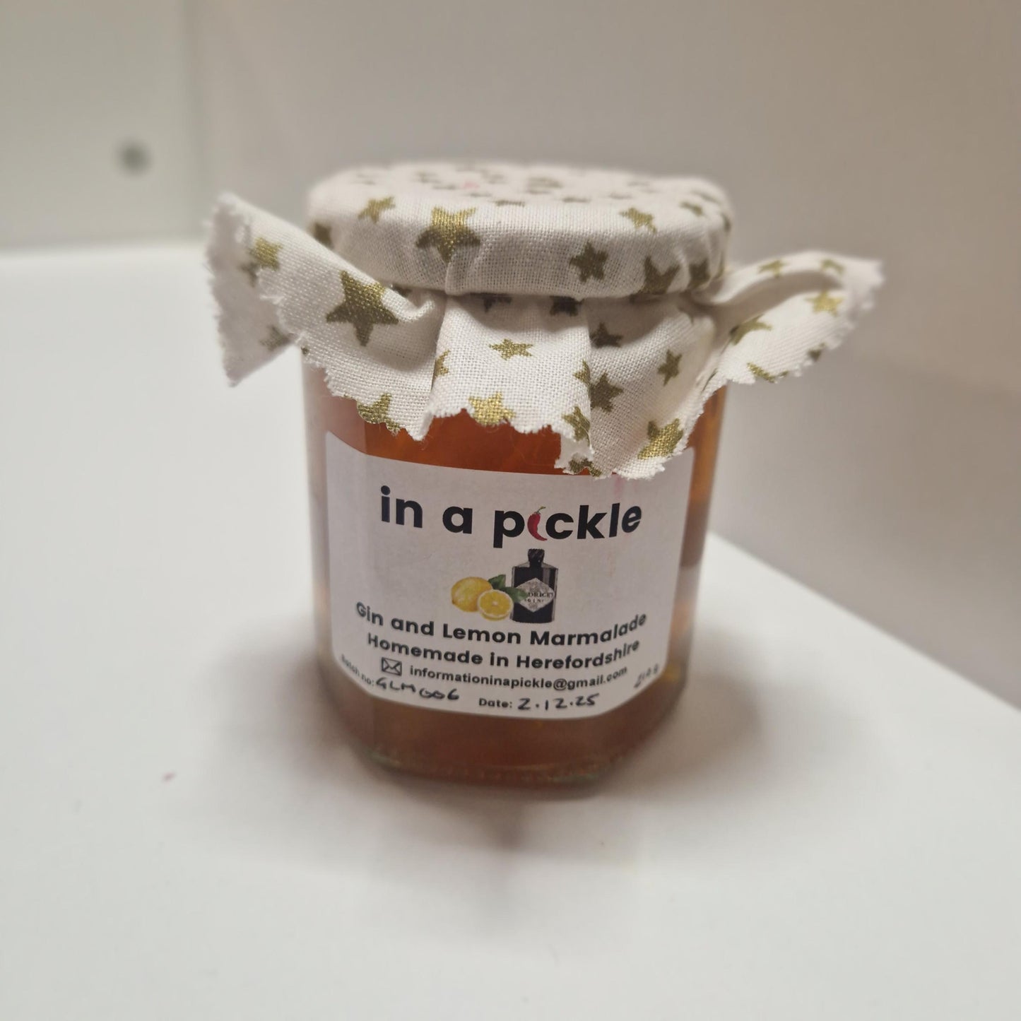 Gin and Lemon Marmalade