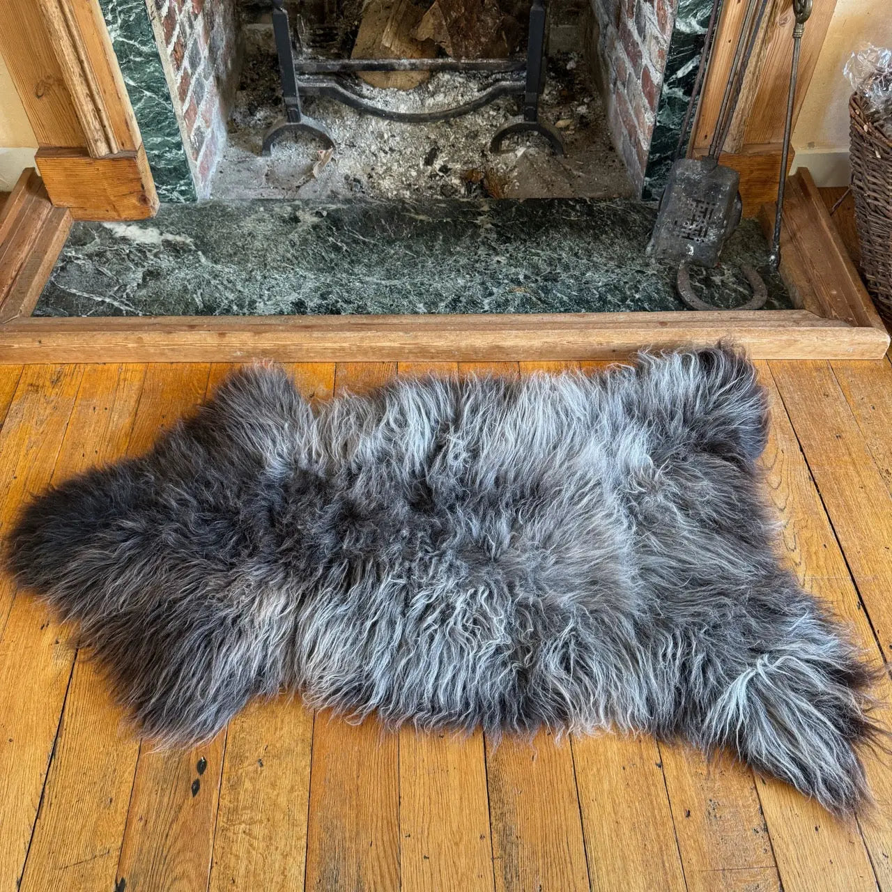 British Rarebreed Sheepskin Natural Undyed Sheepskin Rug 7 24100105RB