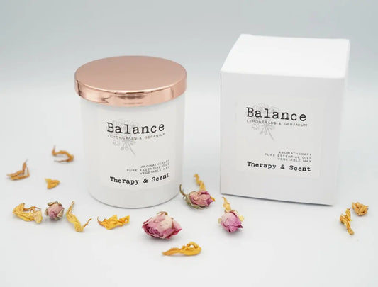 Aromatherapy soy & coconut wax candle (190g)