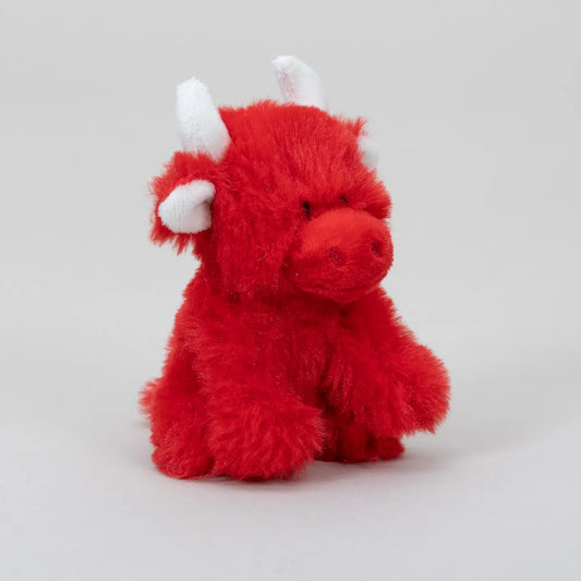 Highland Cow Red Plush Soft Toy