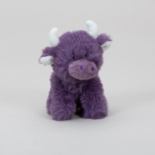Highland Cow Purple Plush Soft Toy