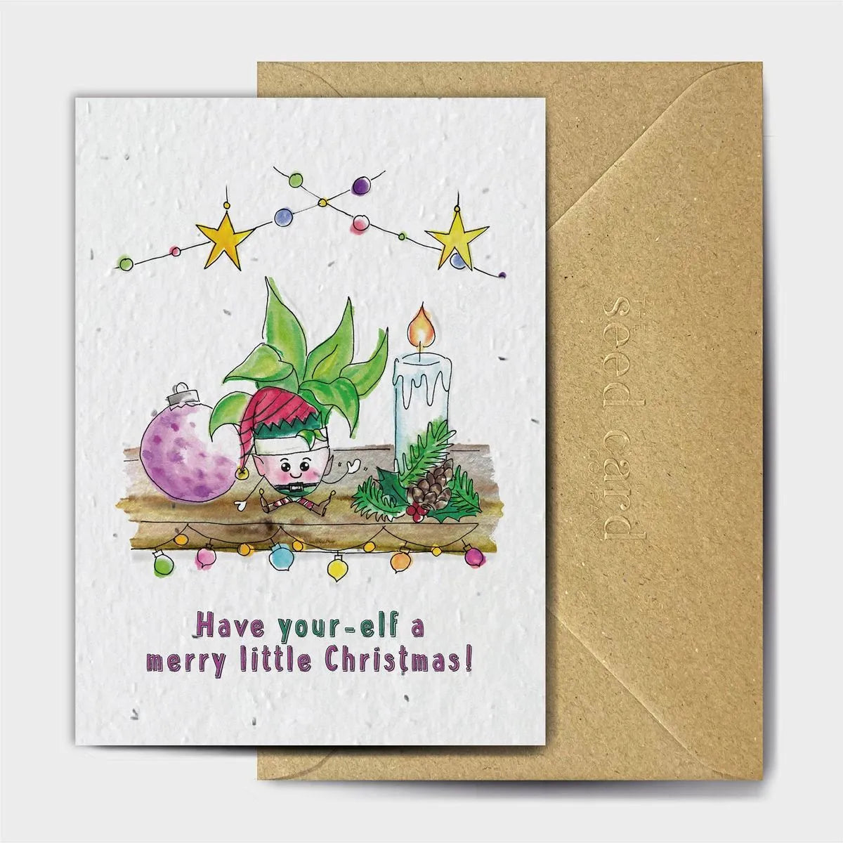 Have Your Elf A Merry Little Christmas Seeded card