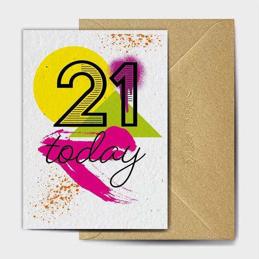21 Today Seeded card