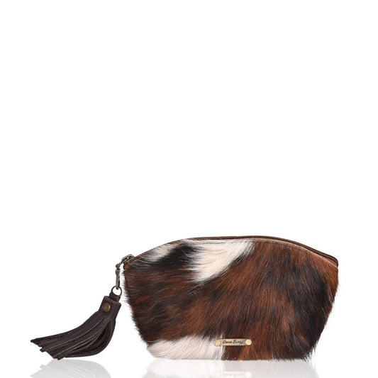 Cowhide Tricolour Brown & White Bag