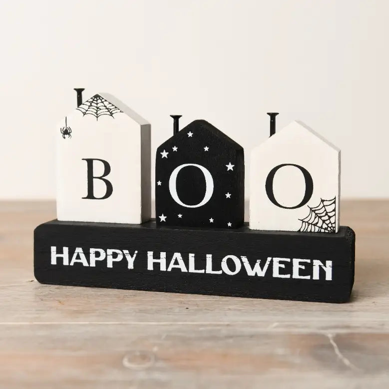 'boo Happy Halloween' House