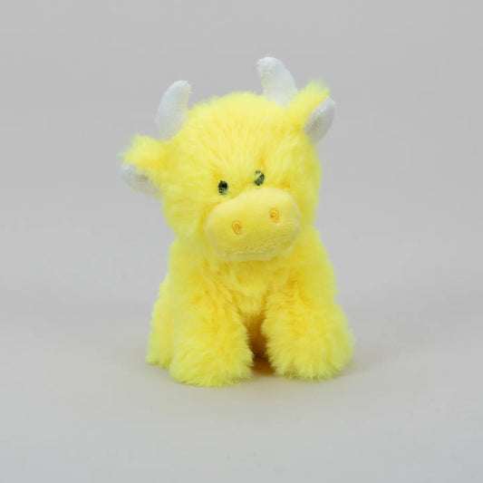 Highland Cow Yellow Plush Soft Toy