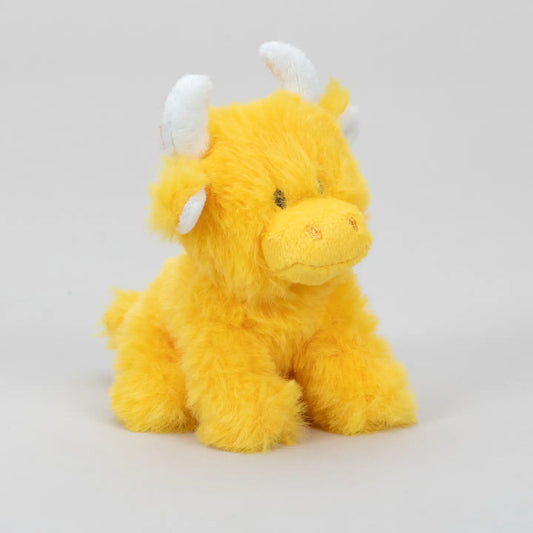 Highland Cow Orange Plush Soft Toy