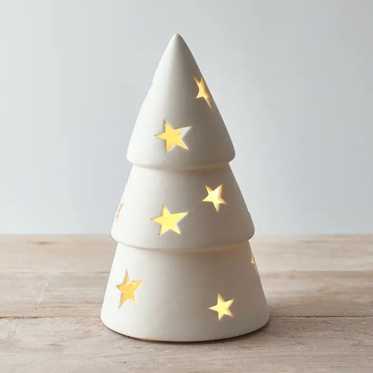 Star Ceramic Christmas Tree, 16cm
