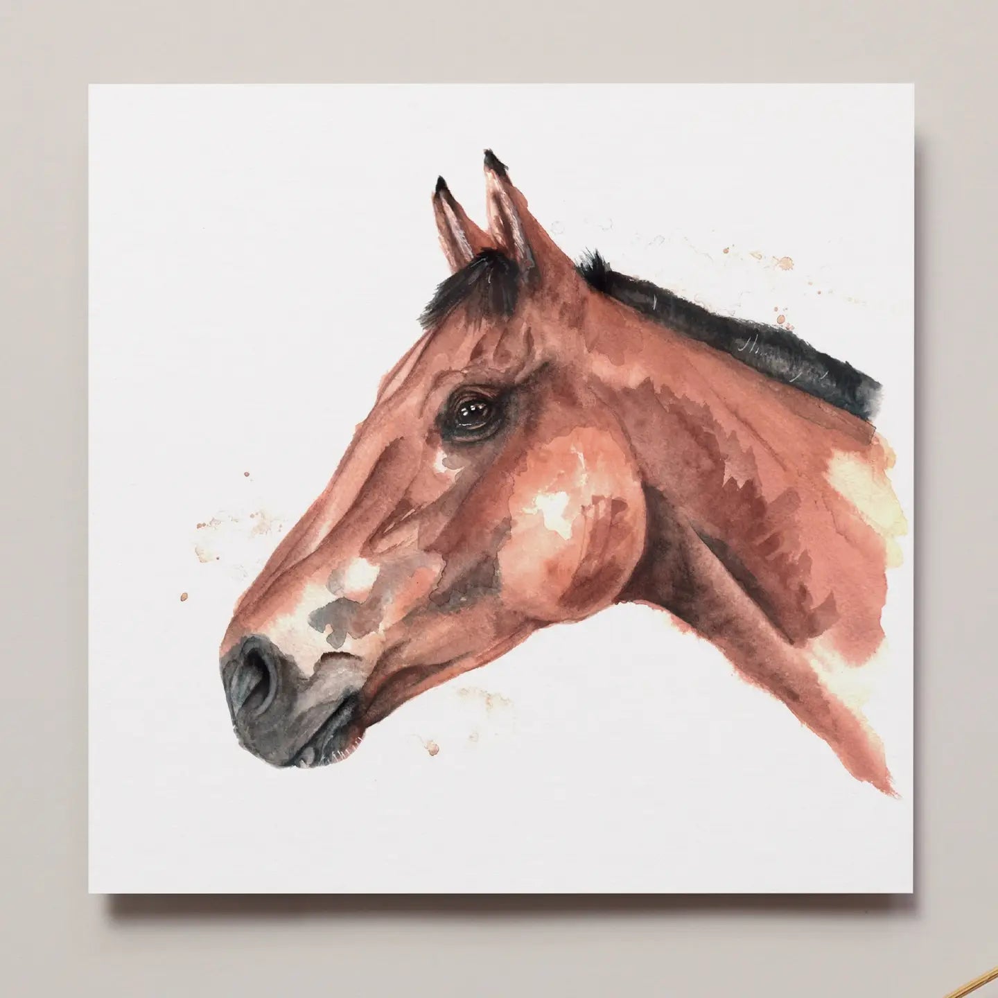 Horse Greeting Card