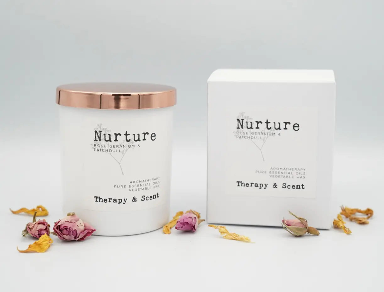 Aromatherapy soy & coconut wax candle (190g)