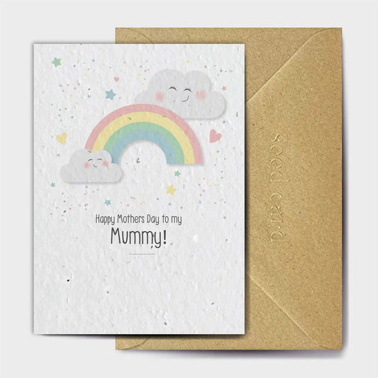 Happy Mother's Day To My Mummy Seeded card