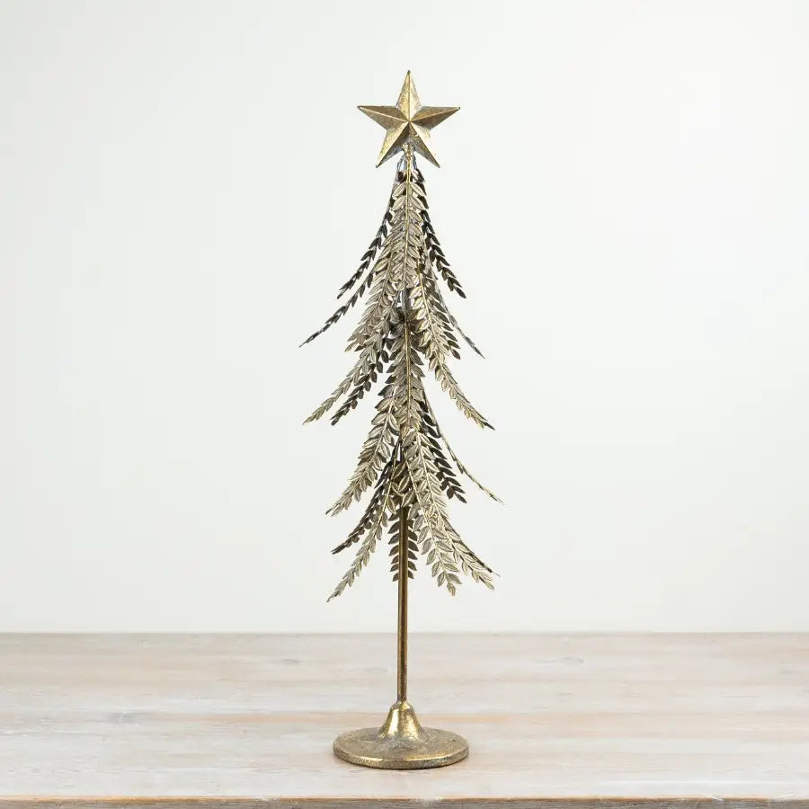 Gold Metal Decorative Tree, 59.5cm