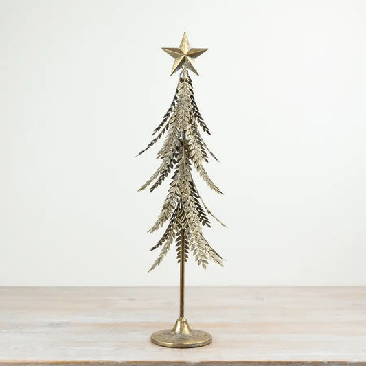 Gold Metal Decorative Tree, 59.5cm