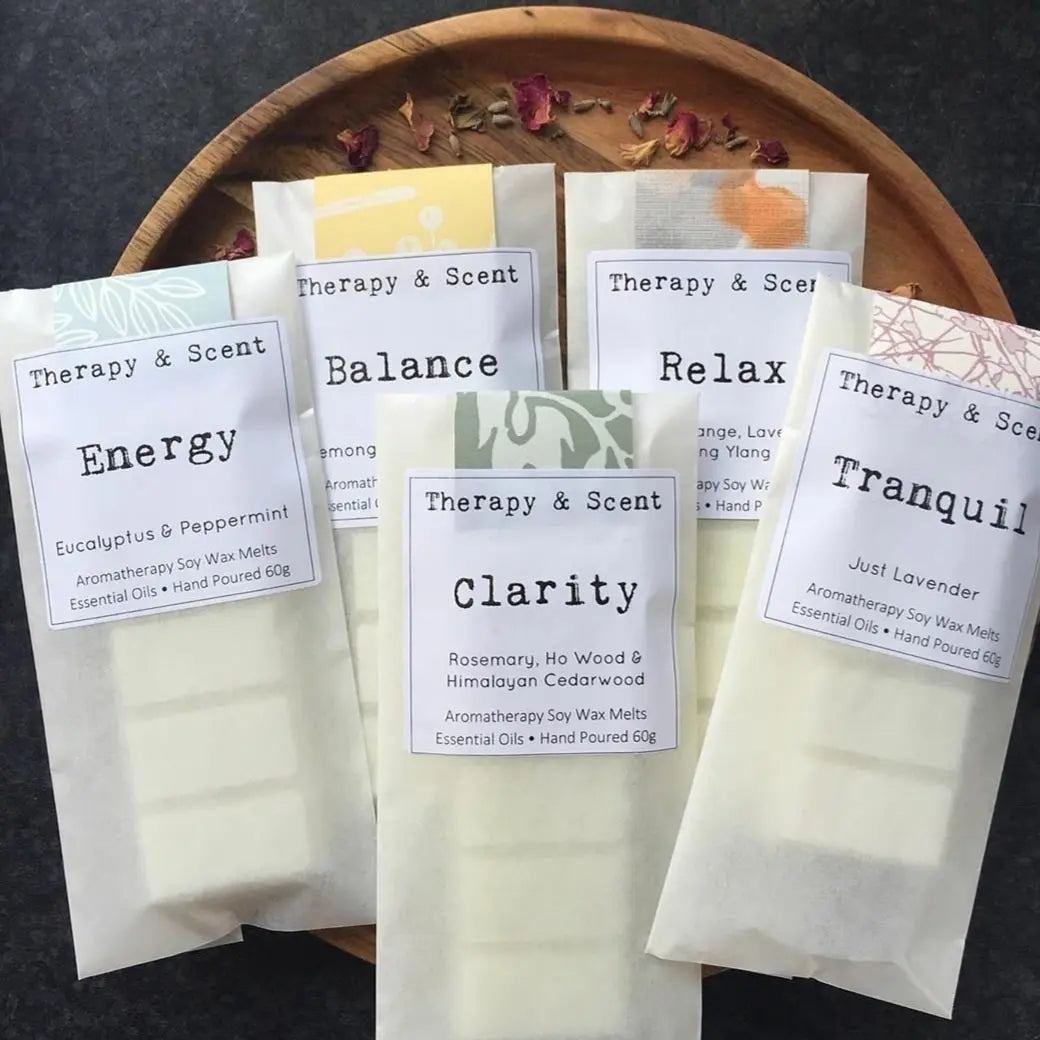 Aromatherapy soy wax snap bars