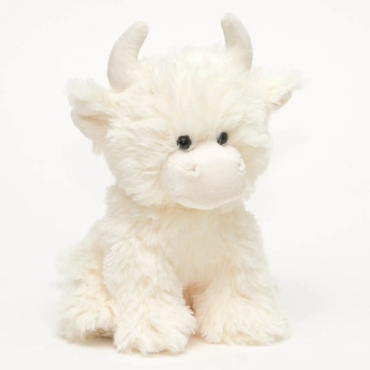 Highland Cow Cream Plush Soft Toy
