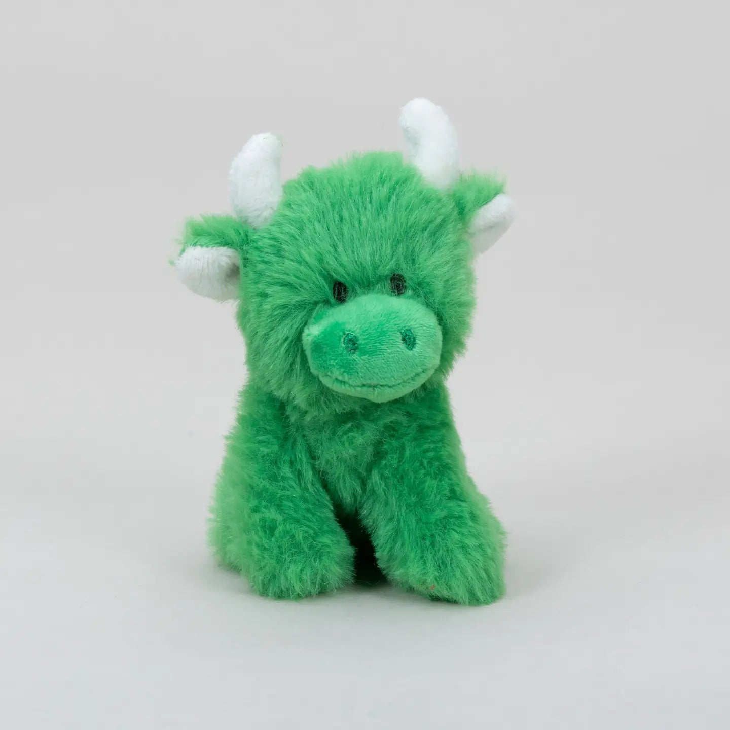 Highland Cow Green Plush Soft Toy