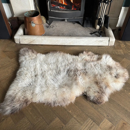 British Rarebreed Sheepskin Natural Undyed Sheepskin Rug 11 24100103RB