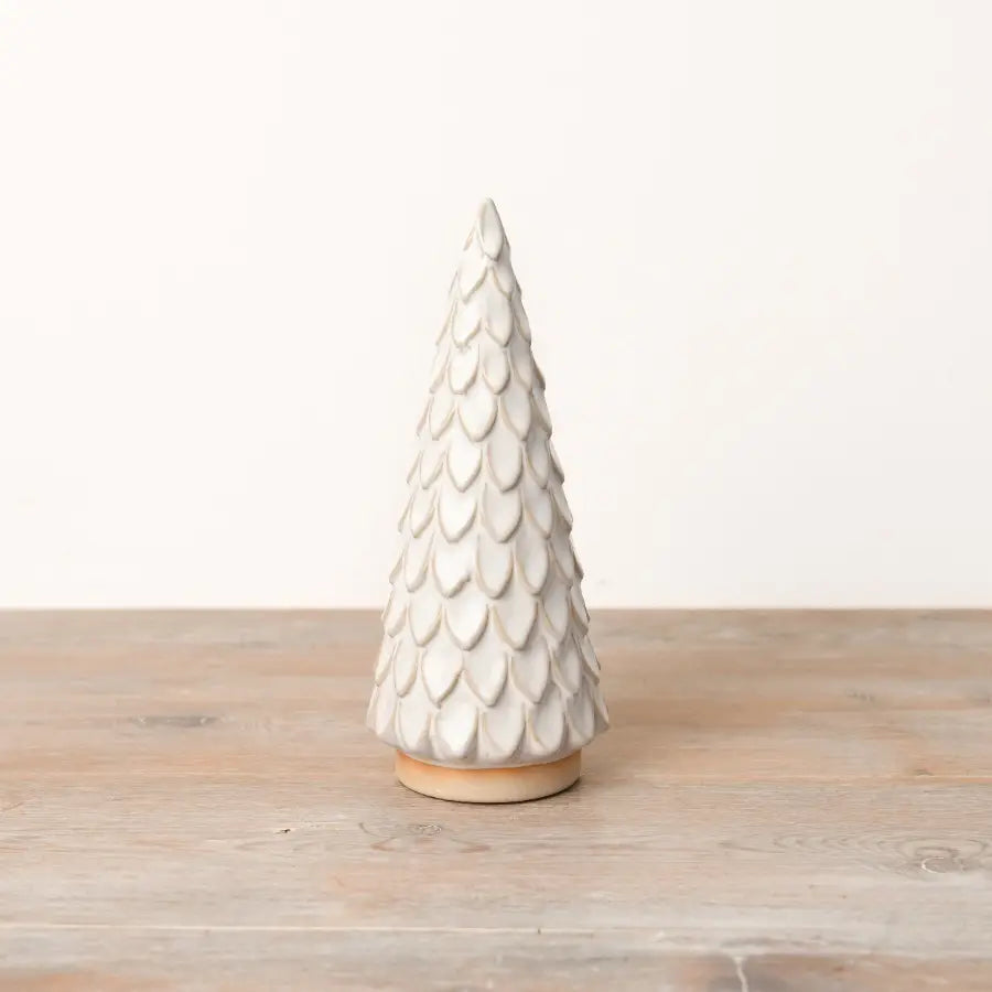 Scalloped Ceramic Tree - Medium, 19.5cm