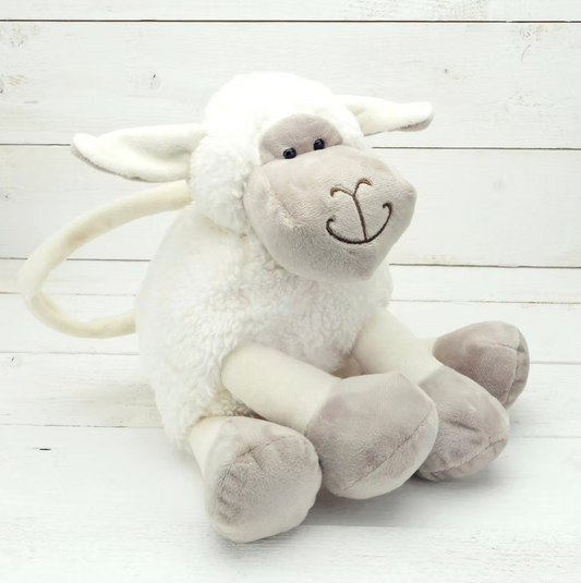 Sheep Plush Baby Soft Toy Handheld Bag
