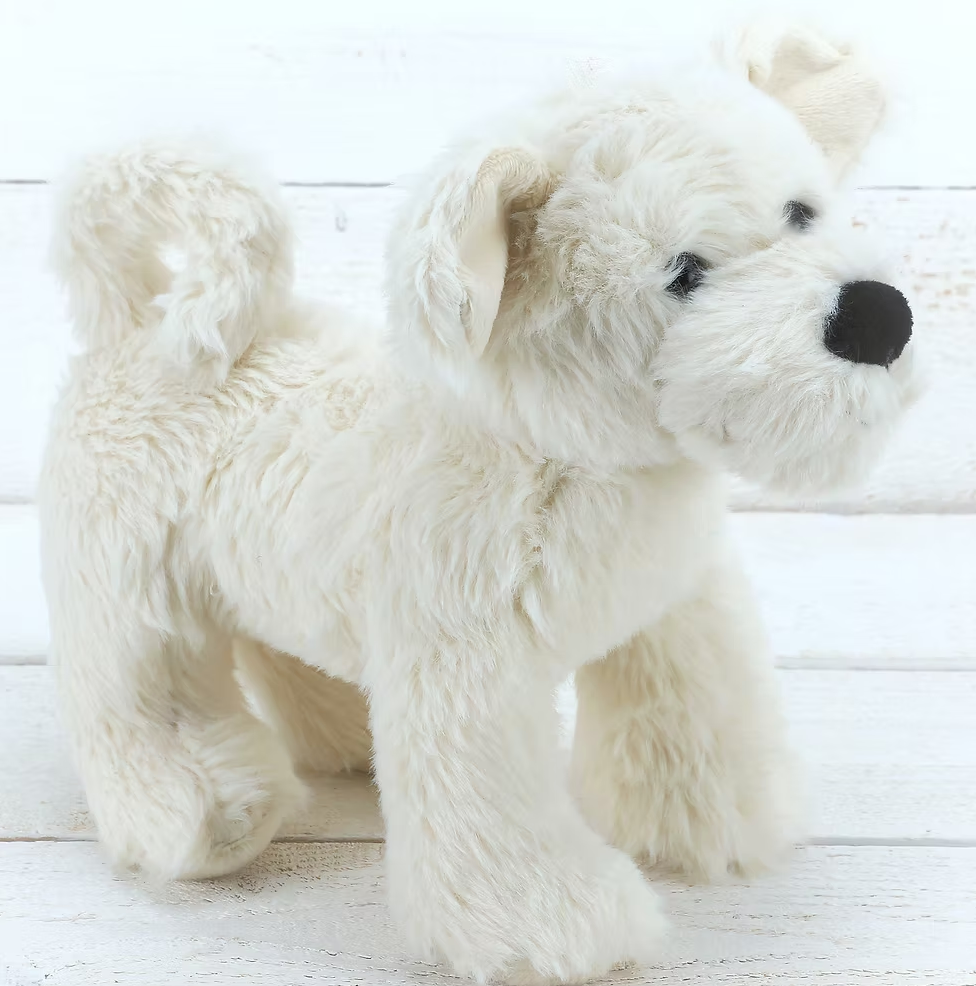 Cream Puppy Dog Soft Plush Toy Small 20cm