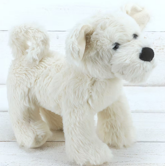 Cream Puppy Dog Soft Plush Toy Small 20cm