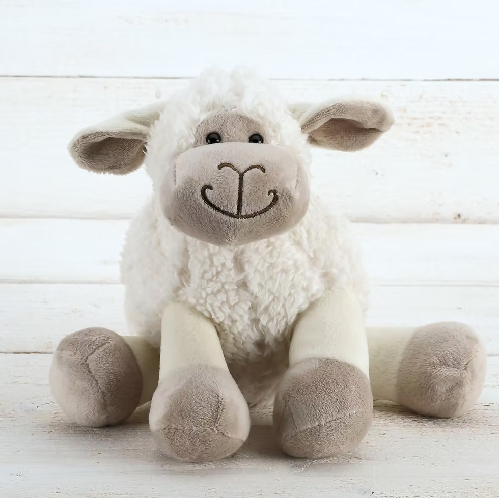 White Sheep Soft Toy Small 18cm
