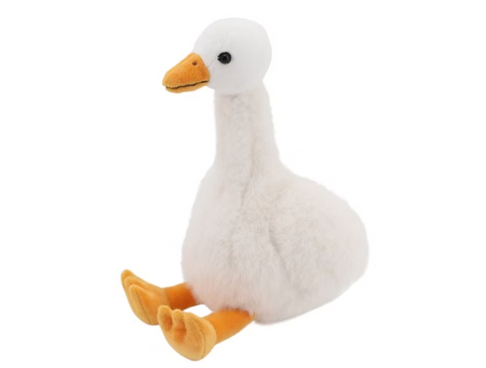 Cream Goose Soft Toy 24cm