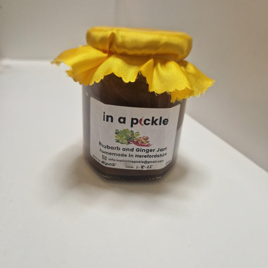 Rhubarb and Ginger Jam