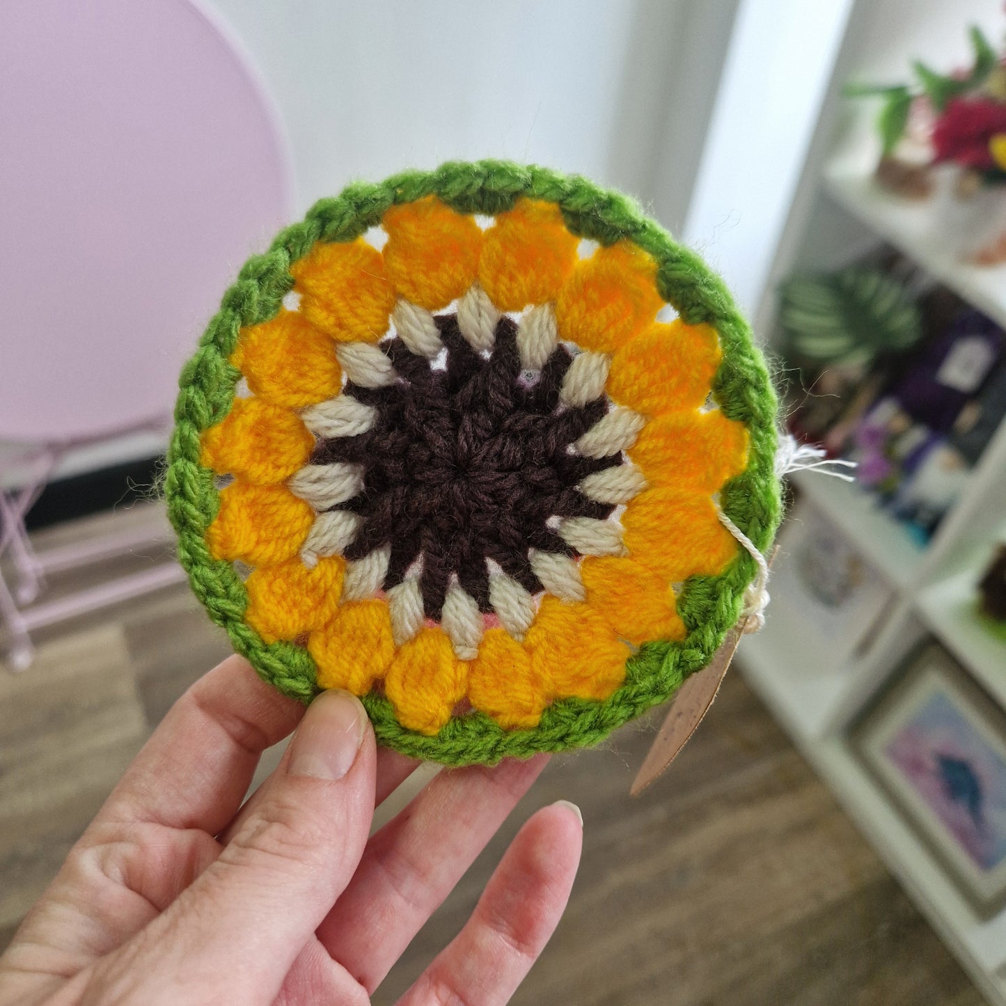 Sunflower coaster PT099