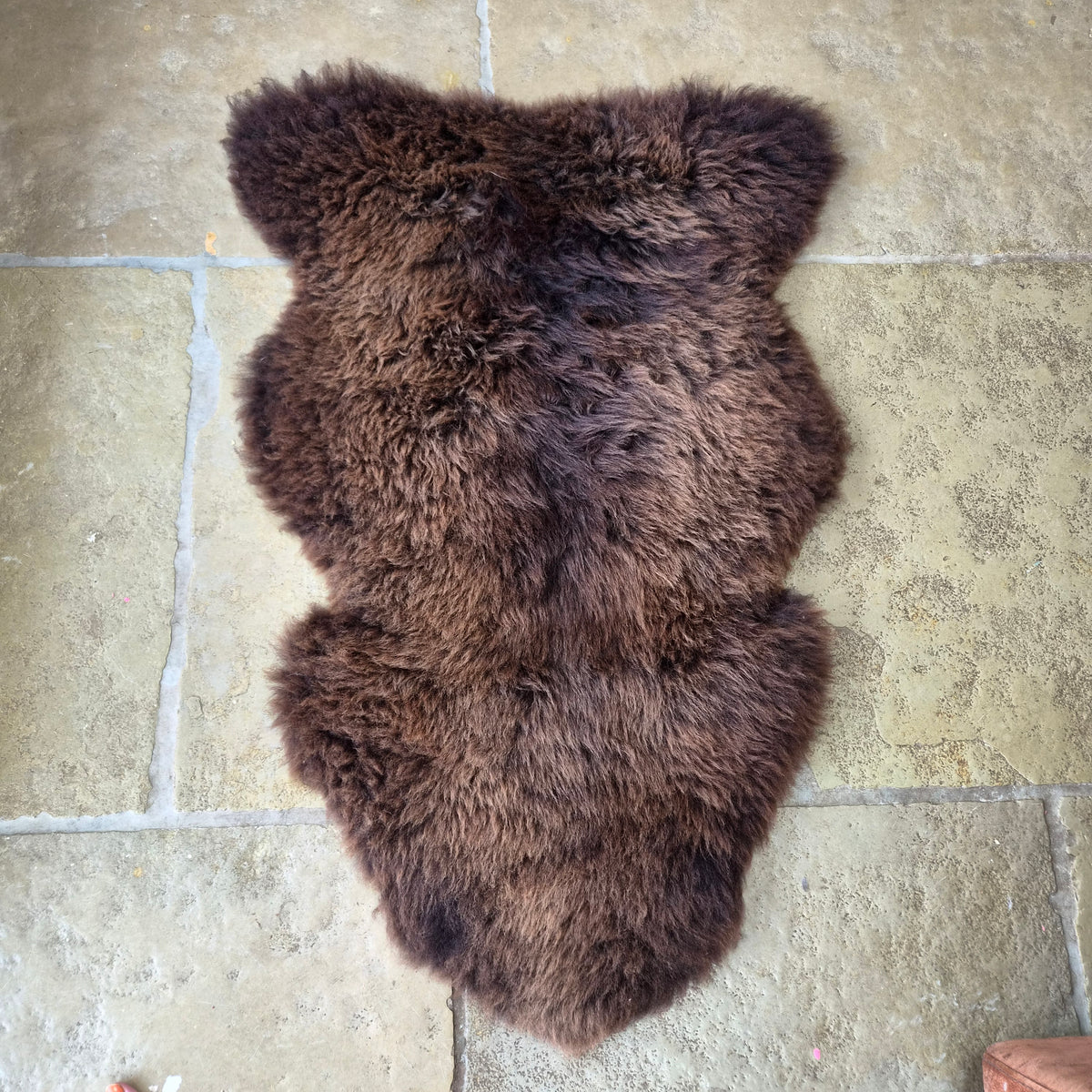 Medium Brown Sheepskin Rug Number 70